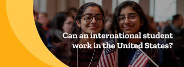 Can International Students Work in USA