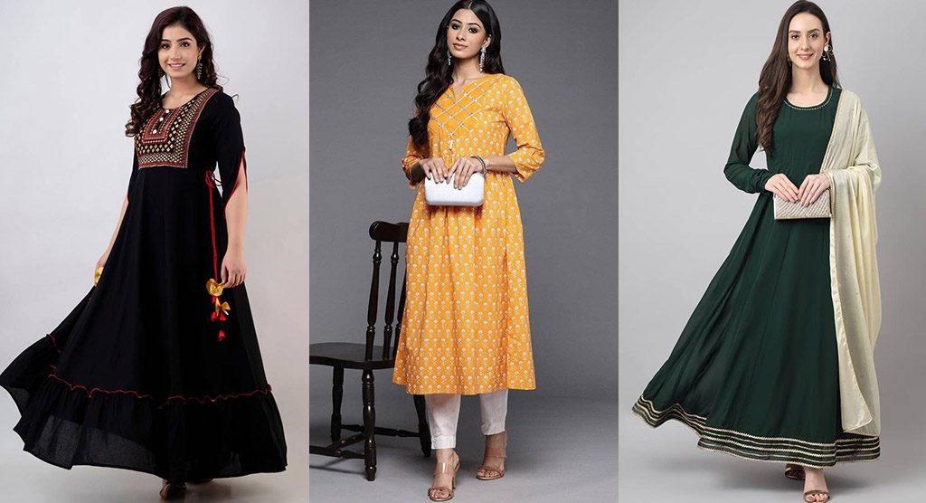 10 Tips To Look Attractive And Slim In Long Kurtis
