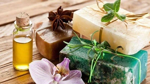 natural bath soap
