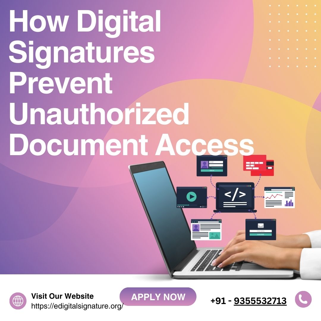 How Digital Signatures Prevent Unauthorized Document Access