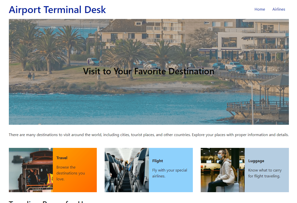 Airport Terminal Desk: The Best Way to Find Airline Terminals Worldwide