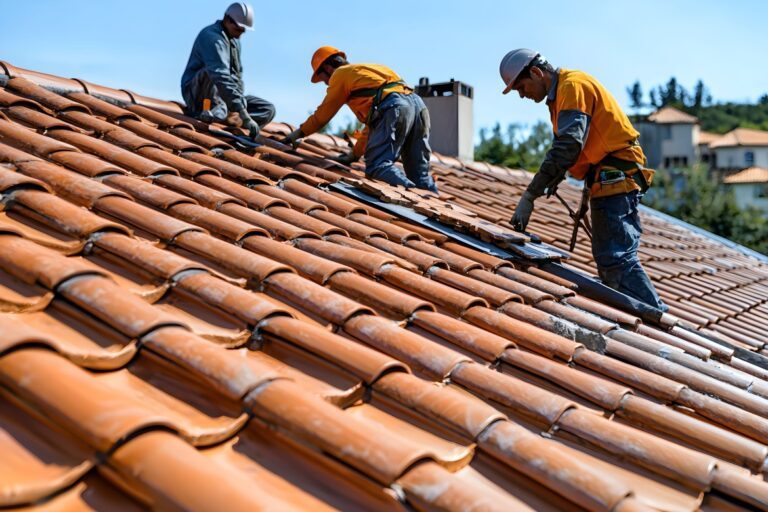 workers-repairing-tiled-roof-sunny-afternoon-suburban-area-2-min-1