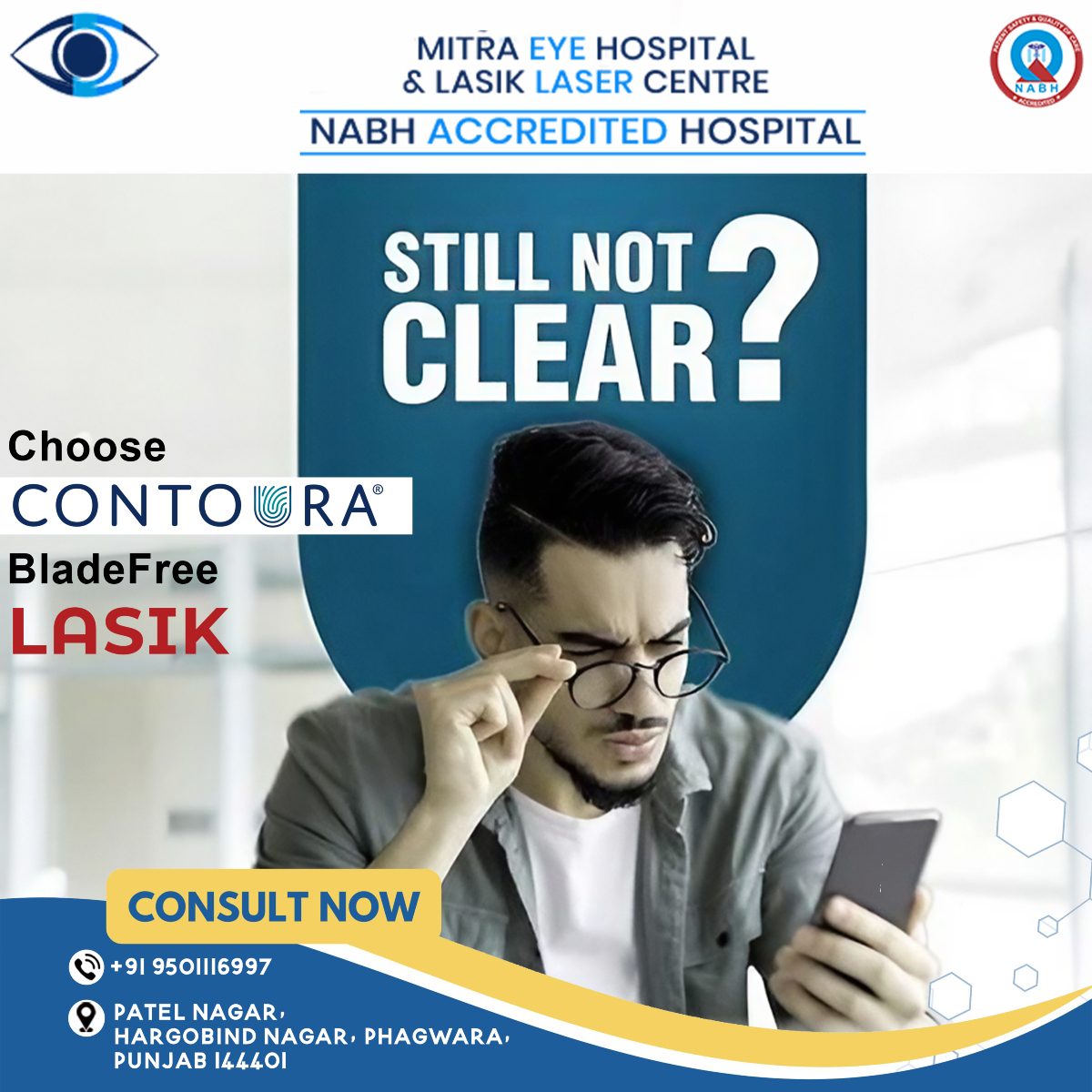 Freedom from Glasses Starts Here: Top Reasons to Choose Mitra Eye Hospital for LASIK in Punjab