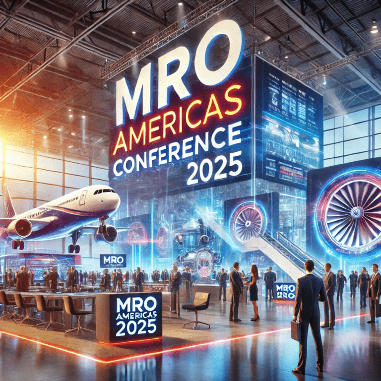 DALL·E-2025-01-08-12.33.17-A-professional-and-vibrant-promotional-image-for-the-MRO-Americas-Conference-2025.-The-scene-showcases-a-modern-conference-center-with-large-banners-d